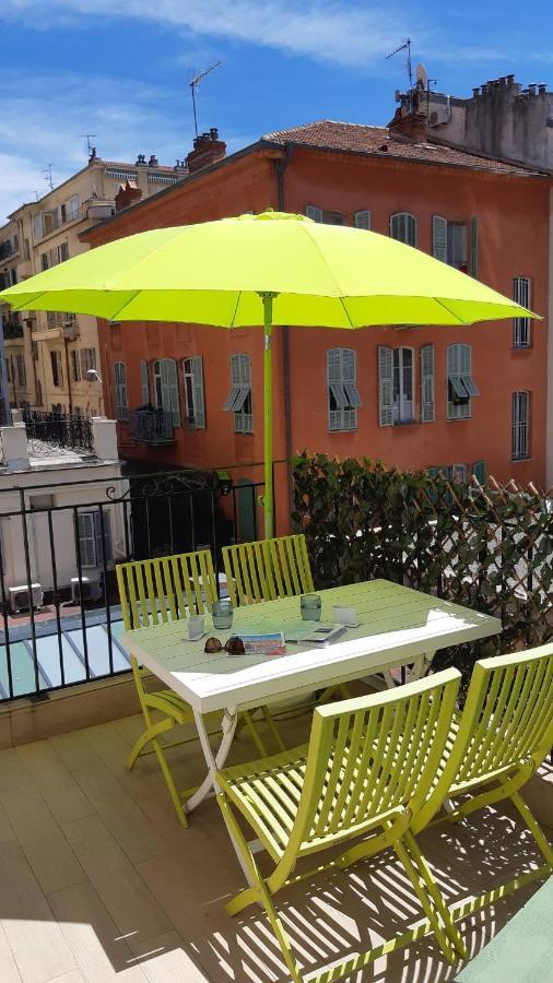 شقة F2 Terrasse, Moderne, Hyper Centre, Clim, Ascenseur- Dubouchage نيس المظهر الخارجي الصورة