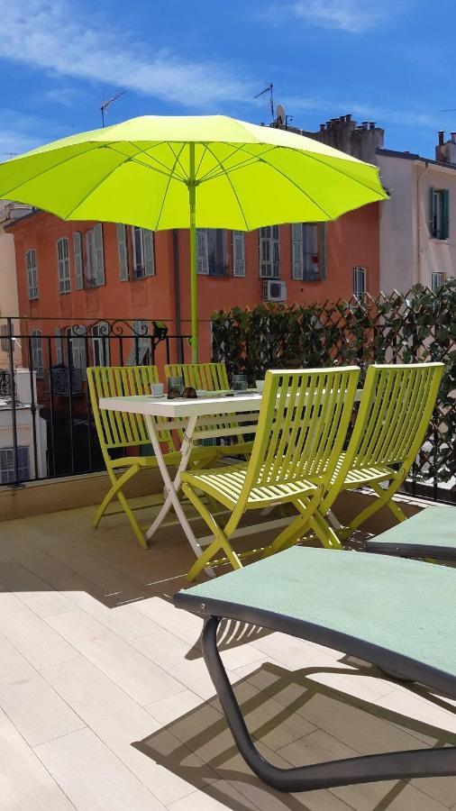 شقة F2 Terrasse, Moderne, Hyper Centre, Clim, Ascenseur- Dubouchage نيس المظهر الخارجي الصورة