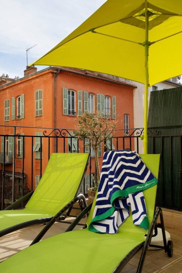 شقة F2 Terrasse, Moderne, Hyper Centre, Clim, Ascenseur- Dubouchage نيس المظهر الخارجي الصورة